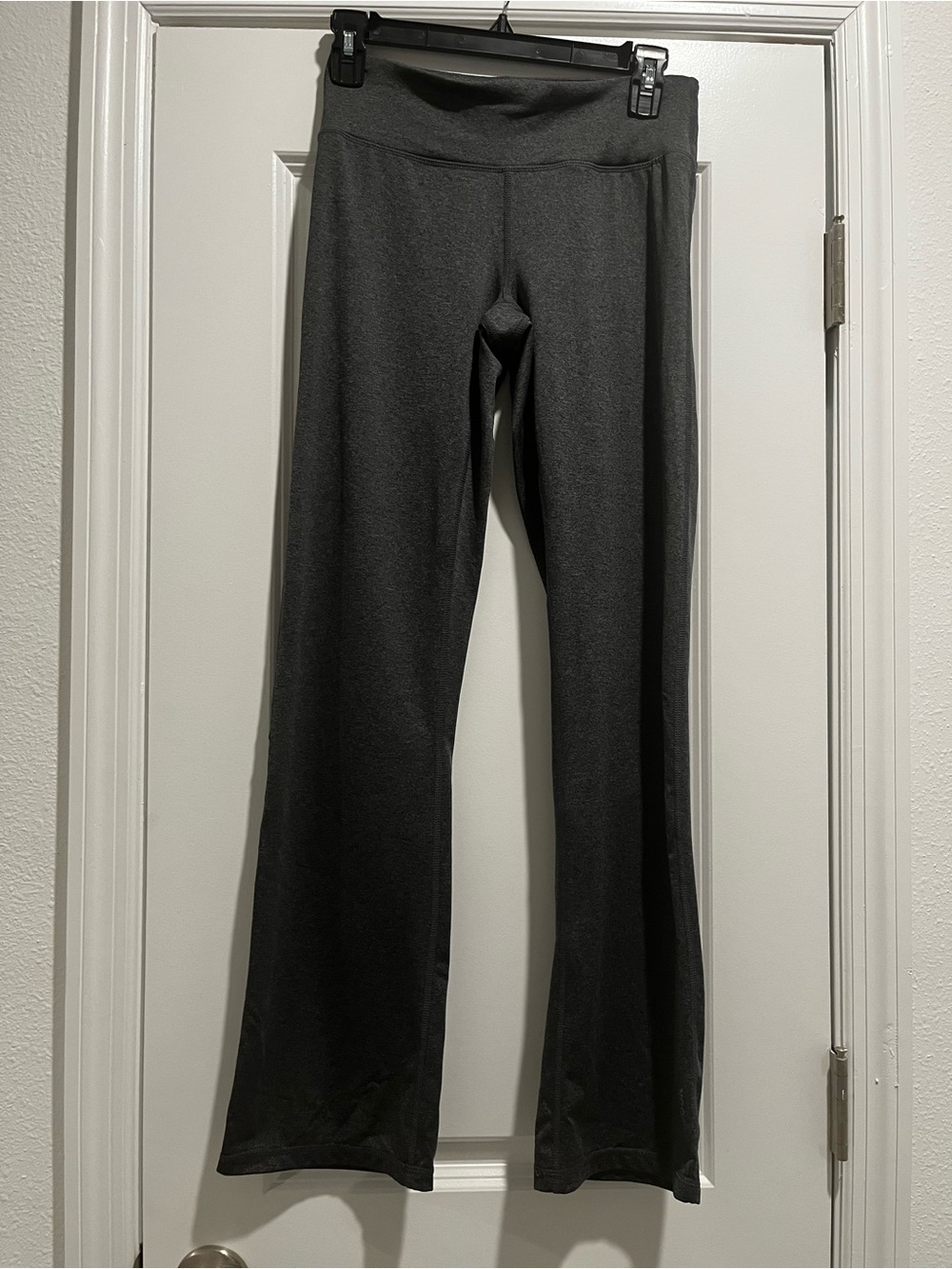 Reebok Women's Dark Gray Bootcut Athletic Pants